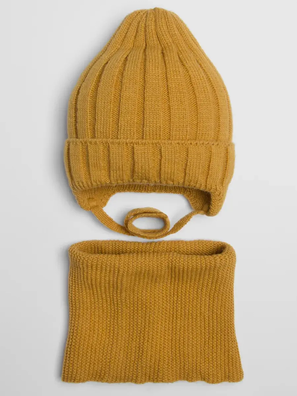 Шапка детская осенняя со снудом