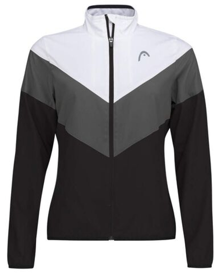 Детская теннисная куртка Head Girls Club 22 Jacket - black