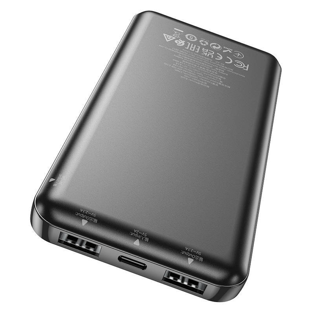 Портативный аккумулятор Hoco J100 10000mAh черный