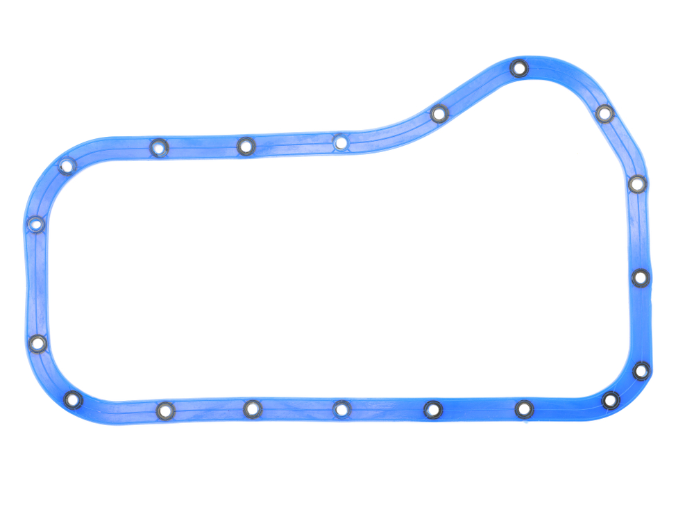 Прокладка поддона маслянного картера ВАЗ 2101-2107,2121,21213 синий силикон(Балаково)