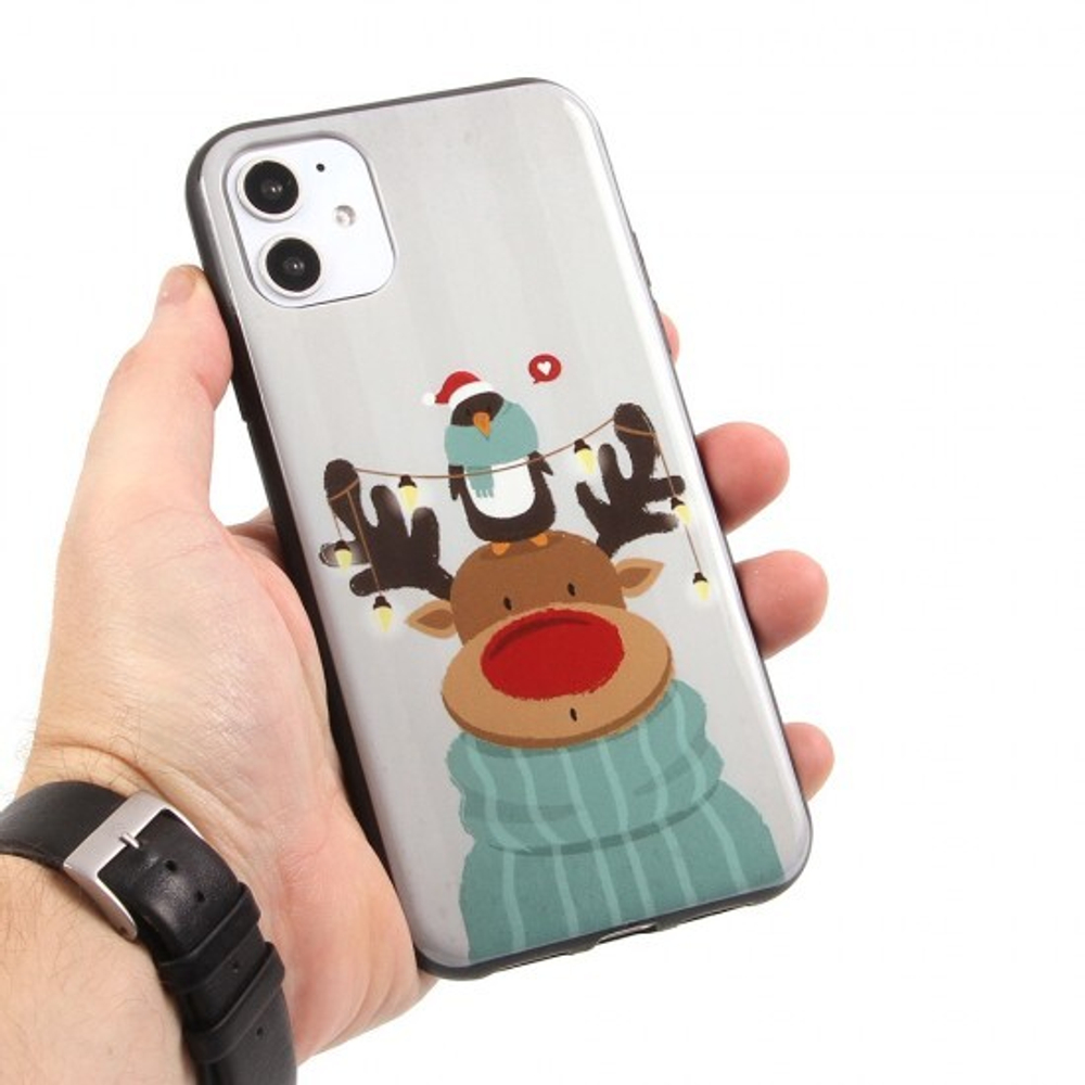 Чехол ТПУ Florme Новый Год для Xiaomi Redmi Note 9, 012149