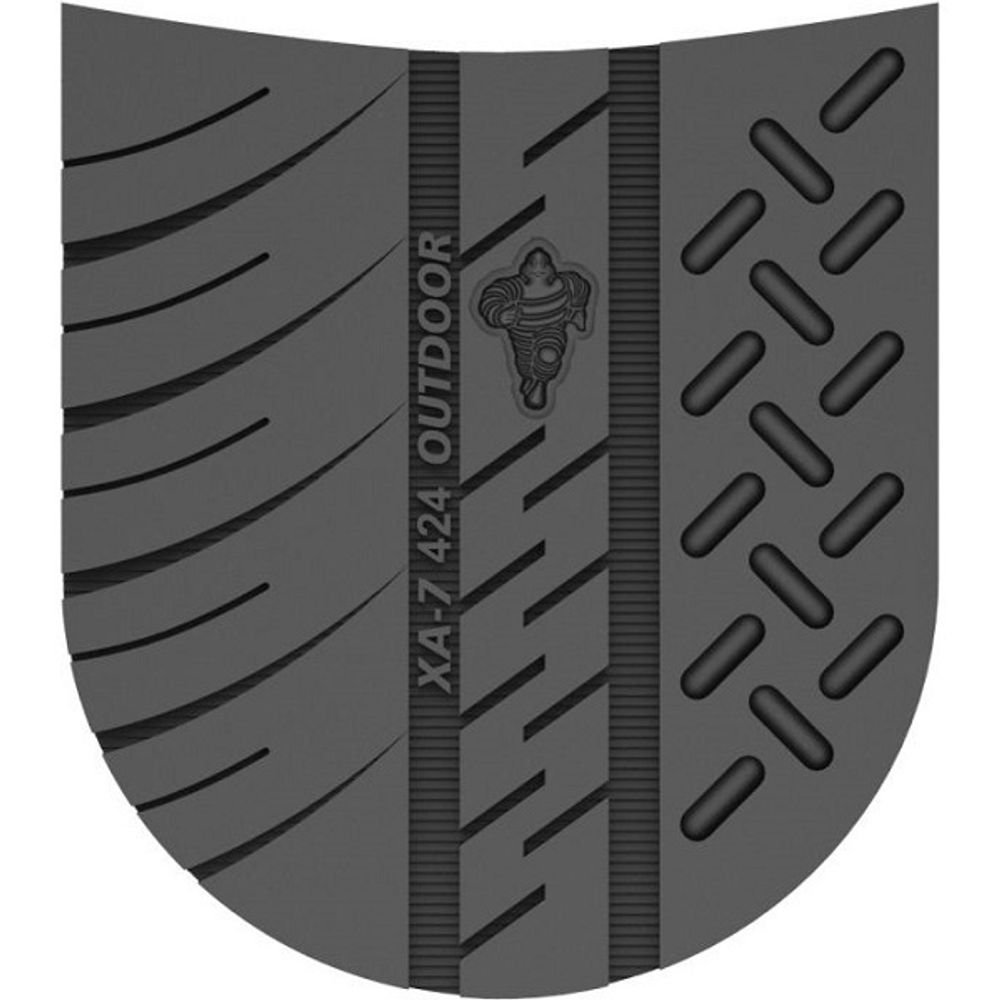 Набойки формованные Michelin XA-7 391 Outdoor 6х90х80мм, чёрный