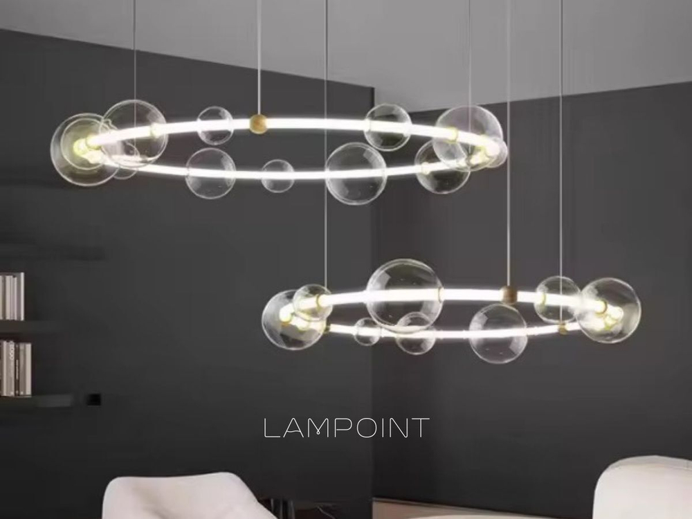 Люстра подвесная светильник светодиодный LED для кухни, гостиной, зала и детской