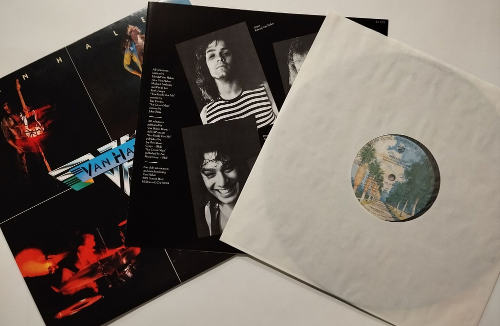 Винтажная виниловая пластинка LP Van Halen (USA 2009)