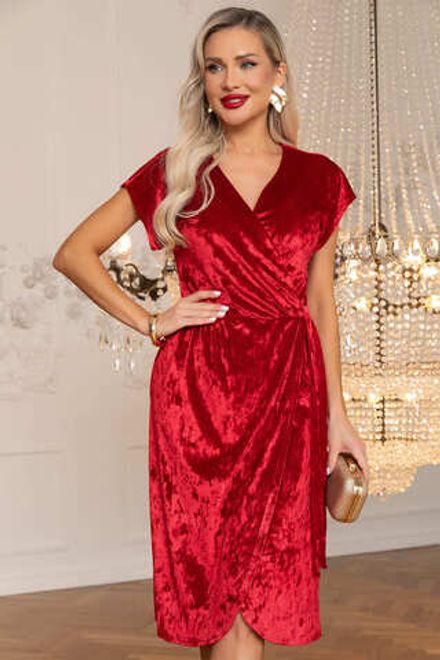 Платье Тайна жемчужины (красное) П12270-35 LT Collection