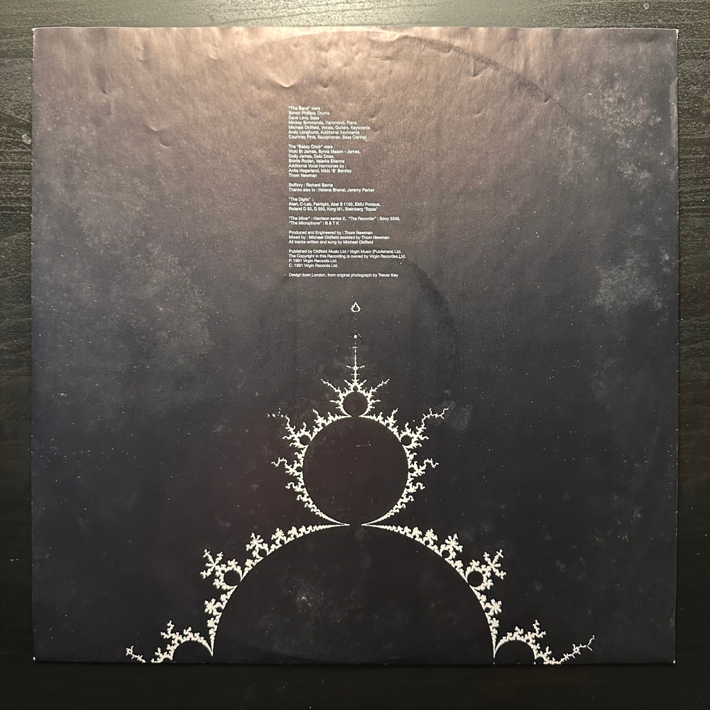 Michael Oldfield - Heaven's Open (Европа 1991г.)