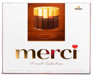 ШОКОЛАД MERCI ГОРЬКИЙ 250ГР