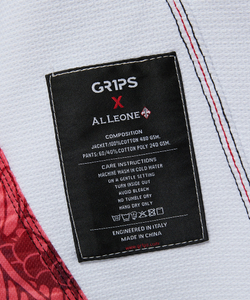 Кимоно Gr1ps Secret Weapon Al Leone - белое