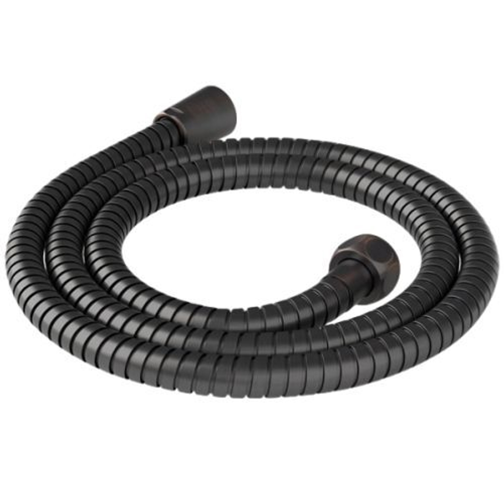 2021-1 Лейка для душа черный 12*26см (2-функций, кнопка) HANSEN (50/1шт)