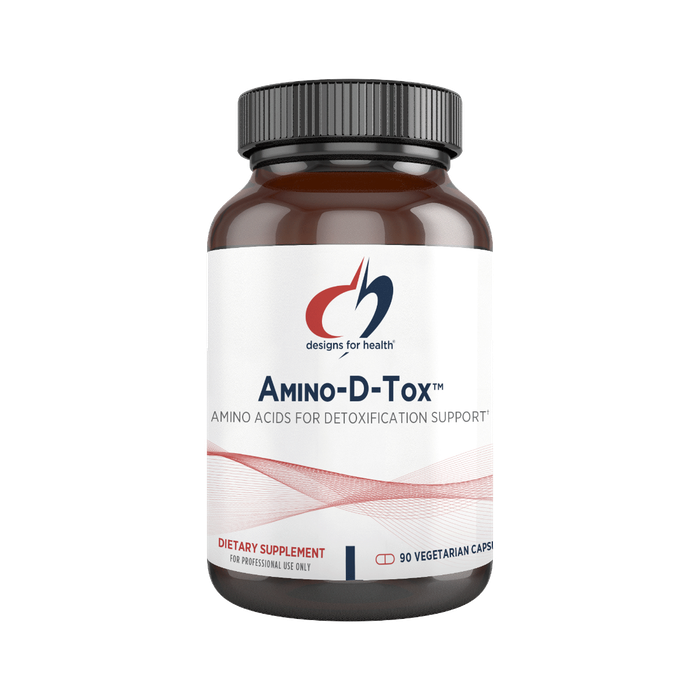 Детокс на основе аминокислот, Amino-D-Tox, Designs for Health, 90 капсул
