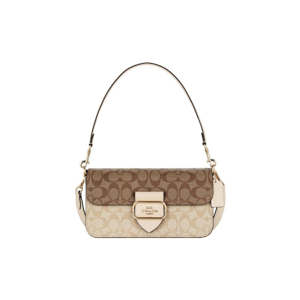 Сумка Morgan Shoulder Bag In Blocked Signature Canvas