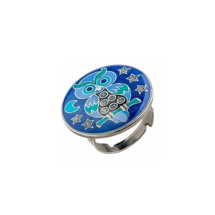 Кольцо Clara Bijoux Сова K27953-3 BL