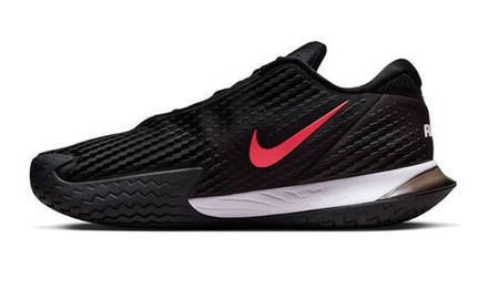 Мужские кроссовки теннисные Nike Zoom Vapor Cage 4 Rafa - black/siren red/barely grape