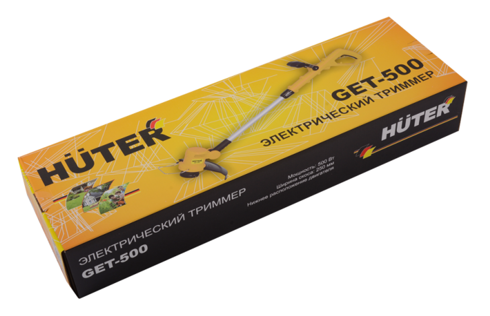 Электрический триммер Huter GET-500