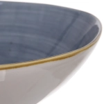 Салатник керамический «Corsica blue» 22*7см