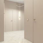 Рамка из стекла на 1 пост Elite айвори W0012443