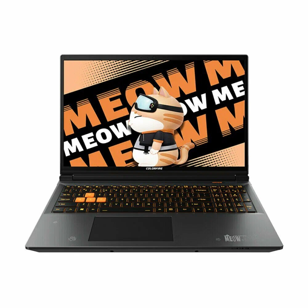 Игровой ноутбук Colorful Meow R15 2024, R7-8845HS, RTX4070, 15.6", 16ГБ/512ГБ, Win11 Английская клавиатура, Оранжевый
