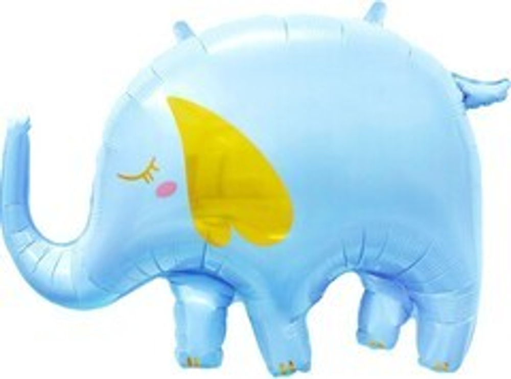 К Фигура Слоник Голубой 33"/84 см.