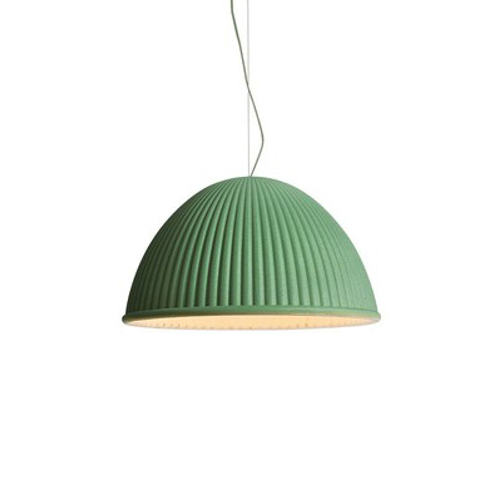 Pendant design lamp  Under The Bell by Muuto (Green)