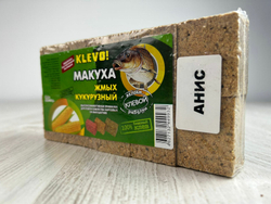 Прикормка МАКУХА жмых кукурузный (KLEVO)