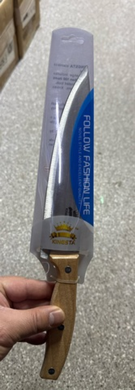 Нож деревянная ручка kingsta шеф