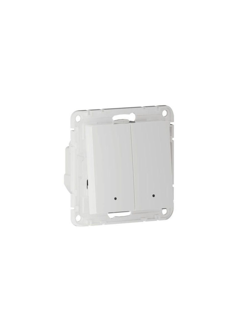 Выключатель 2-кл. AtlasDesign Smart 10А (сх. 5) L+N с подсветкой Zigbee механизм бел. SE ATN000153Z
