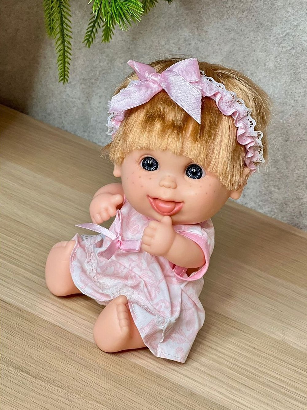 Пупс BERJUAN виниловый 20см Pecosetes (124A1)