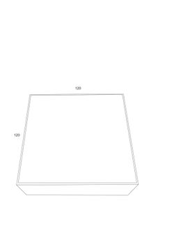 Потолочный светодиодный светильник Maytoni Zon C067CL-L12B4K