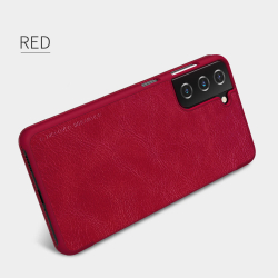 Кожаный чехол-книжка Nillkin Leather Qin для Samsung Galaxy S21