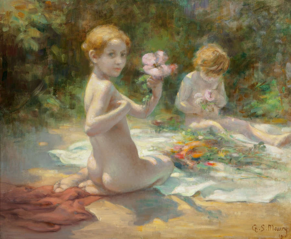 Georges Sauveur Maury (1872-1960) - эротическое искусство французского художника