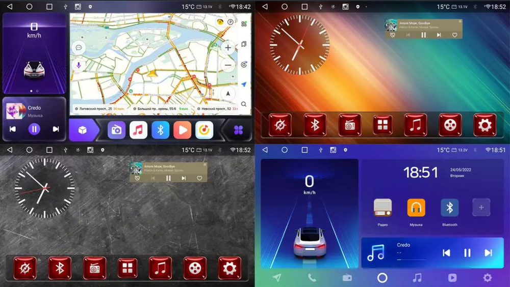 Магнитола для Hyundai Staria 2021+ - Vaycar VA23-1245, Android 13, 8-ядер, SIM-слот