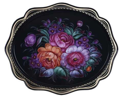 Zhostovo metal tray A15D180526238