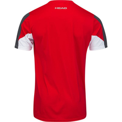 Теннисная футболка Head Club 22 Tech M - red