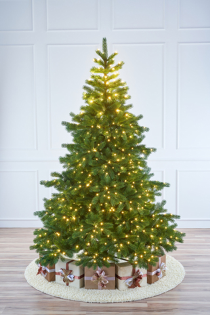 Ель искусственная с лампочками Ливадийская ELITE (лампочки - капля росы)