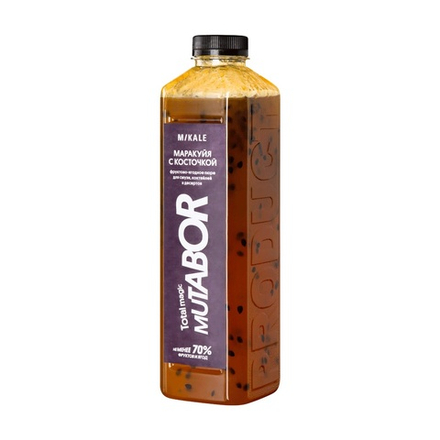 Фруктовое пюре Mutabor Маракуйя с косточкой 1 л