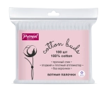 Ватные палочки PREMIAL classic 100шт пакет