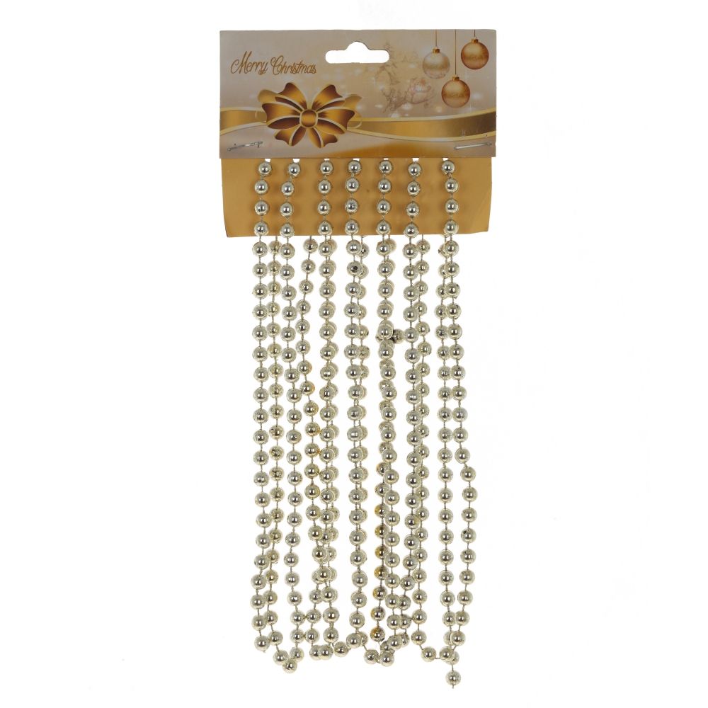 GAEM Украшение новогоднее "Бусы", D 0.5 см, L270 W0,5 H0,5 см