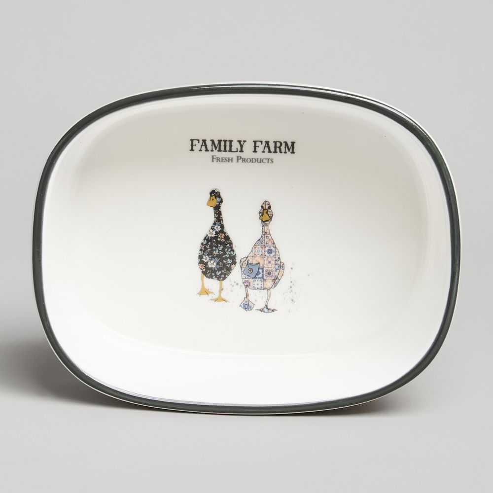 НАБОР ФОРМ НА МЕТАЛ.ПОДСТАВКЕ LEFARD "FAMILY FARM" 2 ШТ. 28,5*16*8,5 CM 500 МЛ