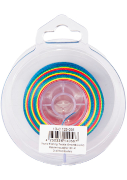 Леска плетёная WFT KG ROUND DYNAMIX Multicolor 300 м, 0.35 мм