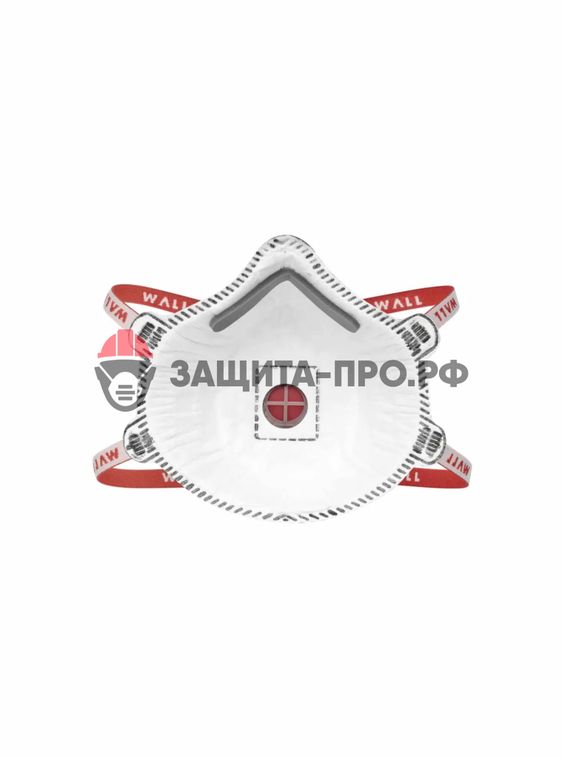Респиратор Wall CUP 99HK+B, FFP3, с клапаном , Многоразовый