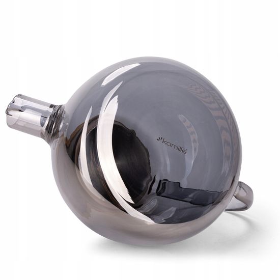 Стеклянный заварочный чайник 1000 мл. Kamille KM 9029 с бамбуковой крышкой