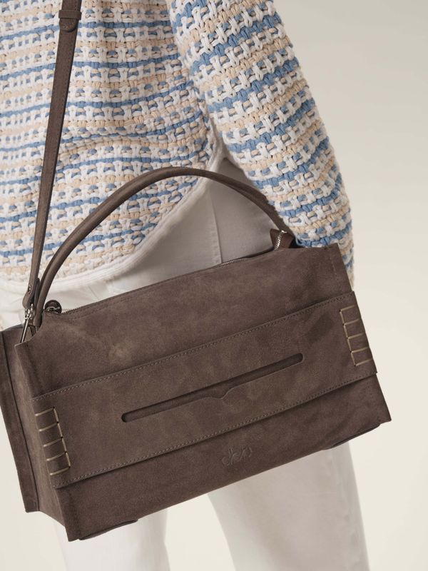 31141 сер.сливовый Сумка dbr