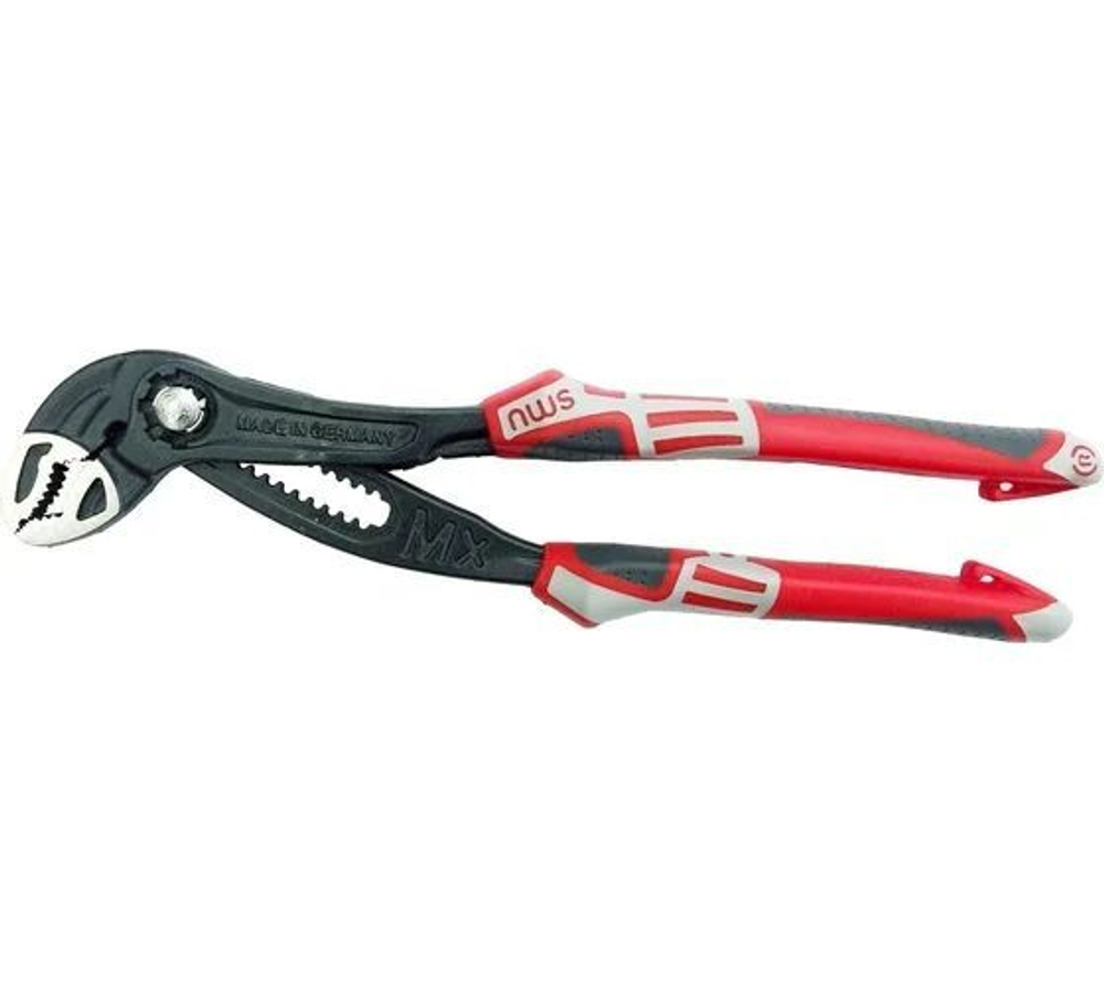 NWS Клещи переставные Maxi MX, 250 мм, покрытие TitanFinish, рукоятки SoftGripp 3K