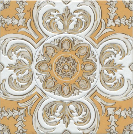 Декор Алмаш центр жёлтый (HGD/B510/SG9174)