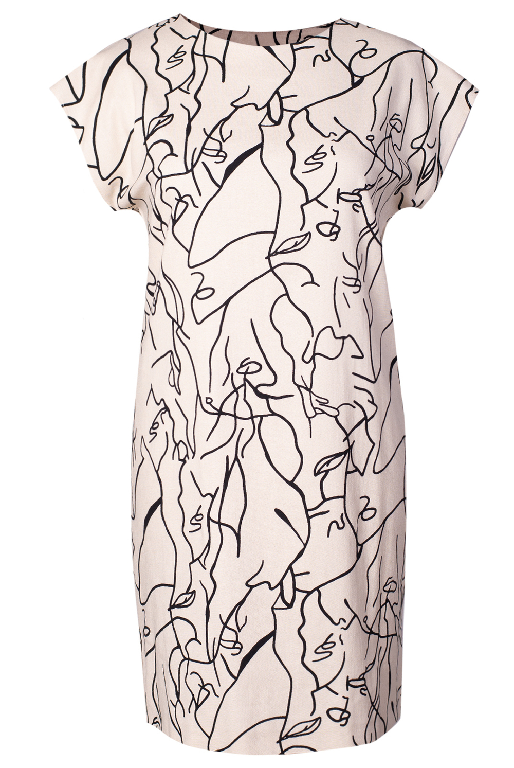 Платье женское 2906АП, Абстракция #363Абв052906АП