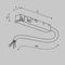 Ввод питания Exility X, черный Maytoni Technical EXILITY X Accessories for tracks Exility X TRA239B-42B