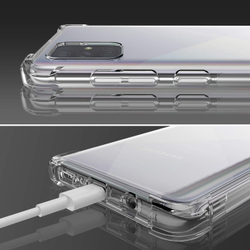 Чехол ROSCO для Samsung Galaxy A71 оптом (арт. SS-A71-HARD-TPU-TRANSPARENT)