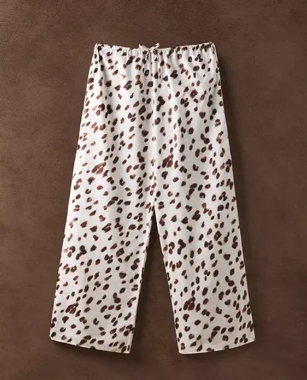 ZARA HOME БРЮКИ С ПРИНТОМ, ЛЕОПАРДОВЫЙ
