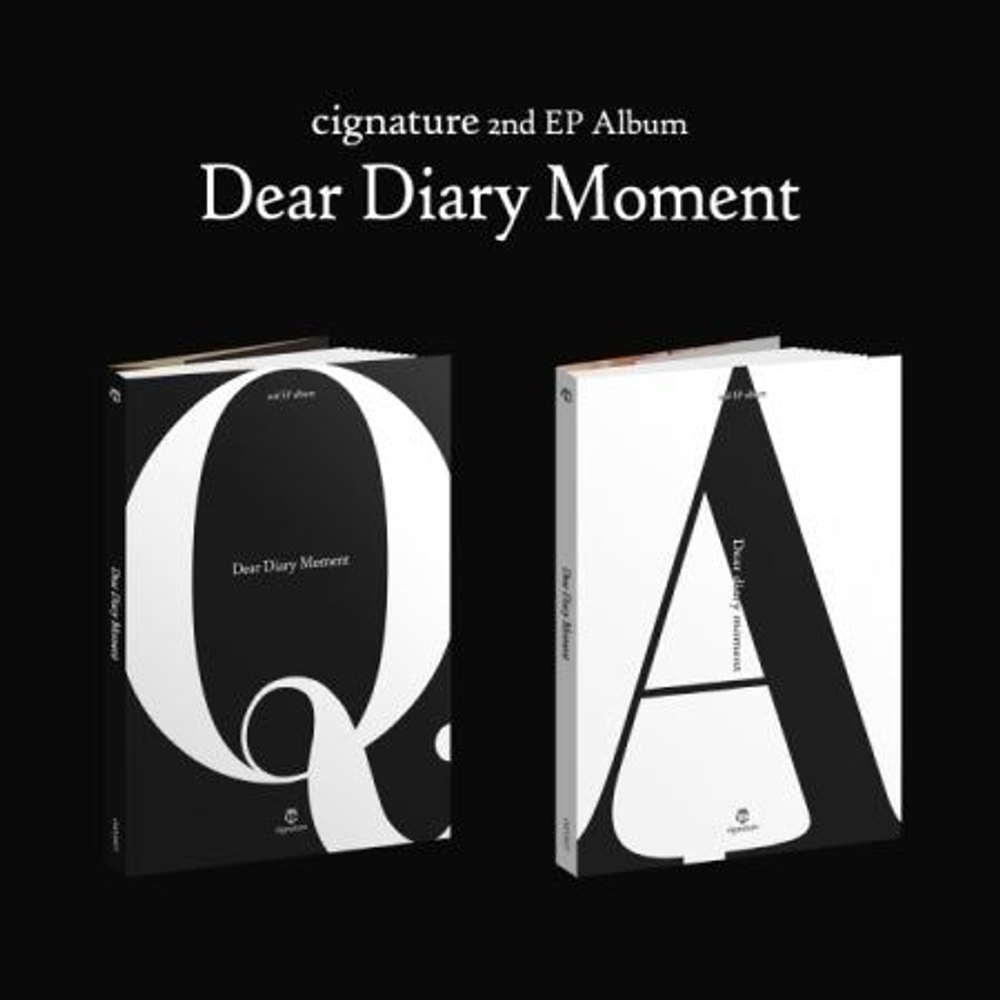 Альбом CIGNATURE - DEAR DIARY MOMENT 2nd EP Album RANDOM Version