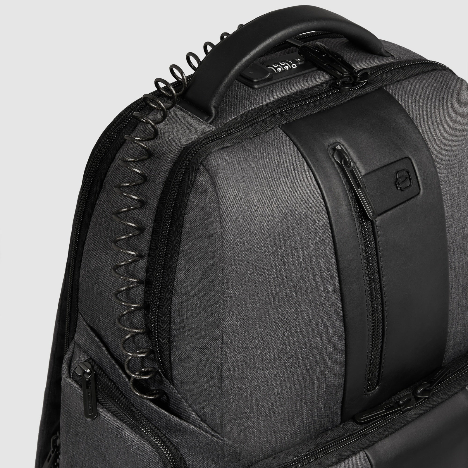 Рюкзак для ноутбука Piquadro BRIEF2 BagMotic/Grey-Nero